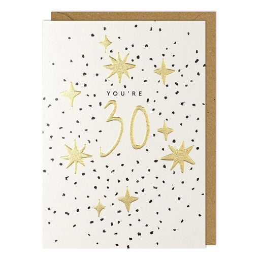 30th Birthday Greetings Card