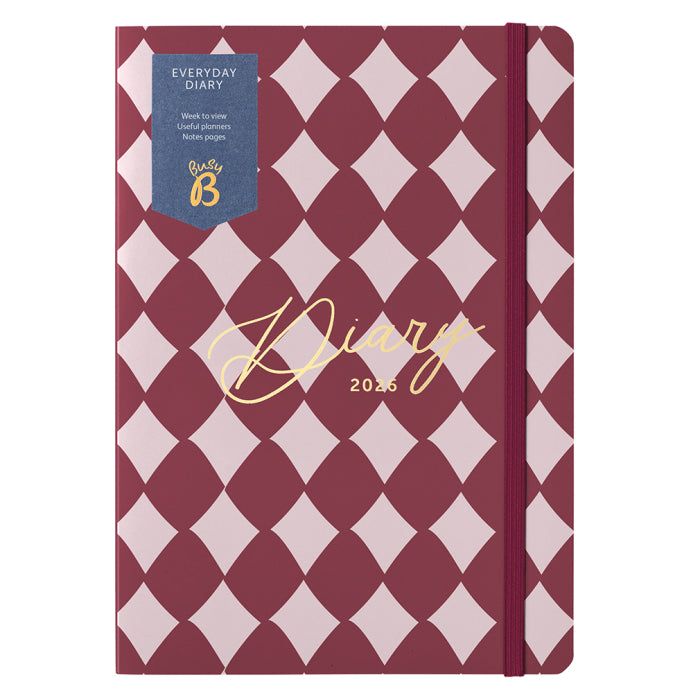 2026 Everyday Diary Harlequin