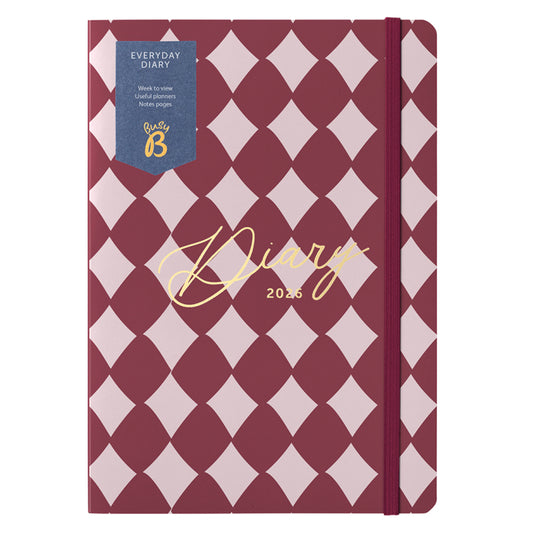 2026 Everyday Diary Harlequin