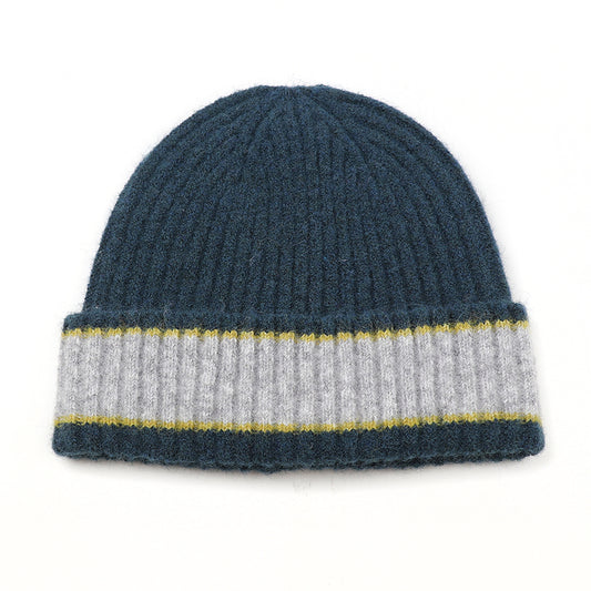 Men’s Rib Knit Hat Teal