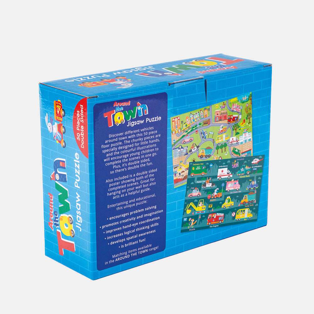 Around The Town Floor Puzzle