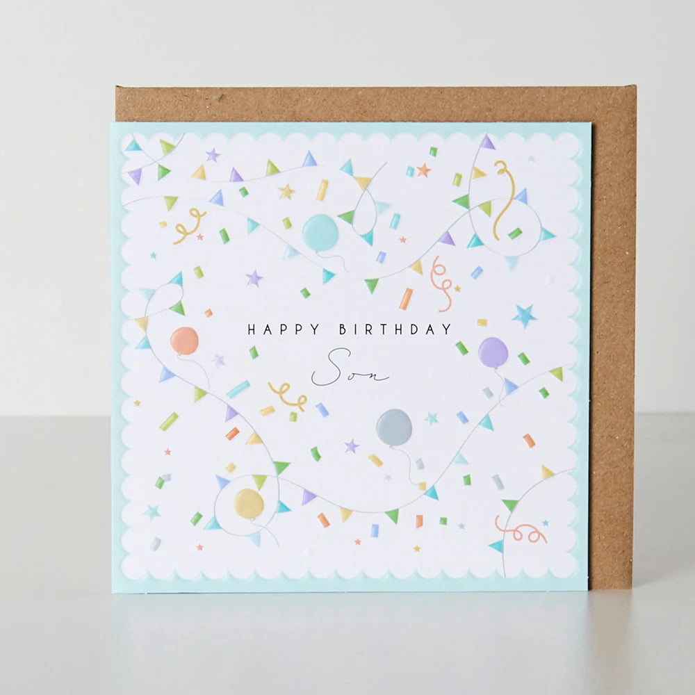 Happy Birthday Son Greeting Card