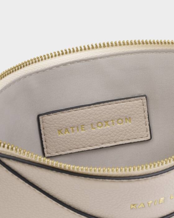 Katie Loxton Alba Wristlet Pouch in Oyster