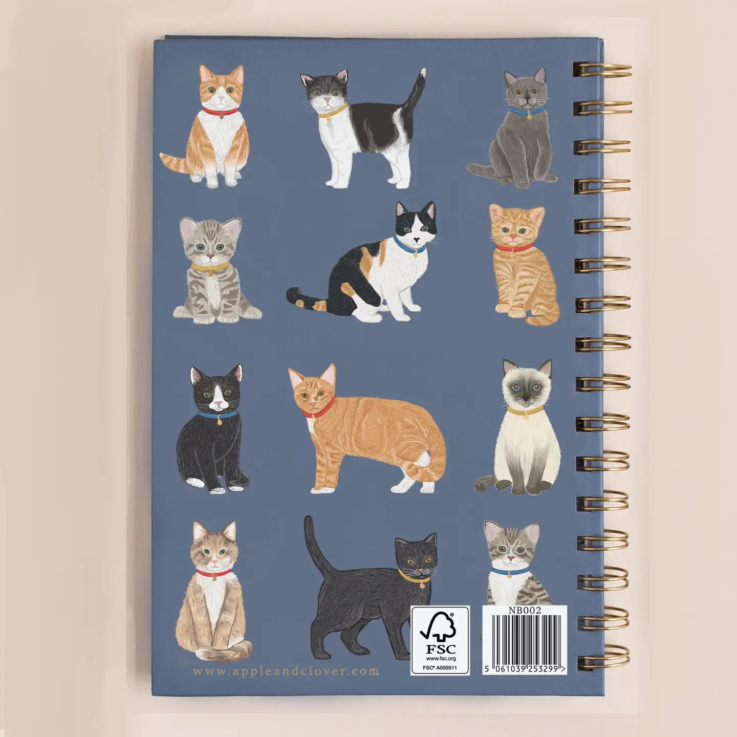 Cats Of All Breeds Notebook
