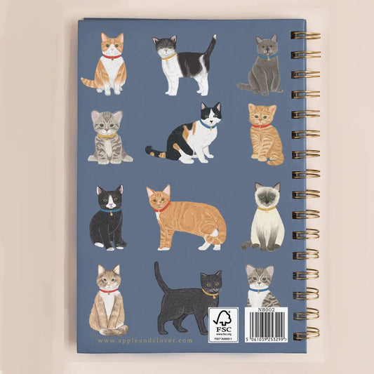 Cats Of All Breeds Notebook