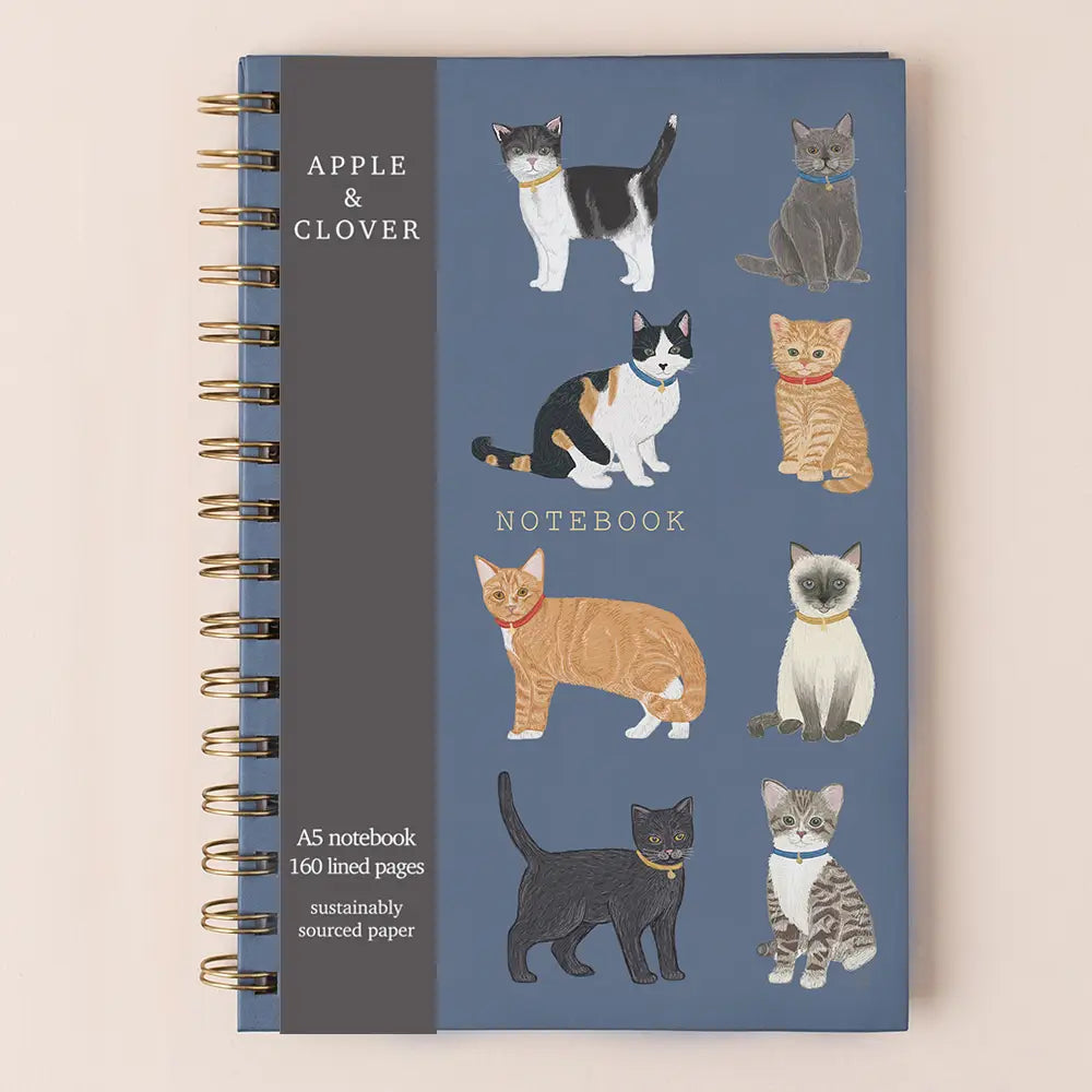 Cats Of All Breeds Notebook