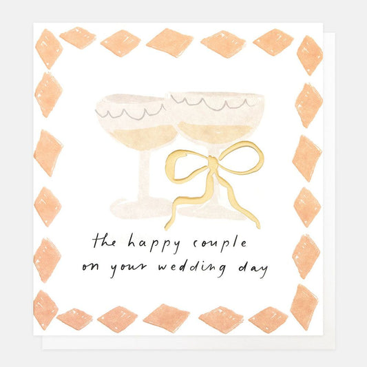 The Happy Couple Greetings Card