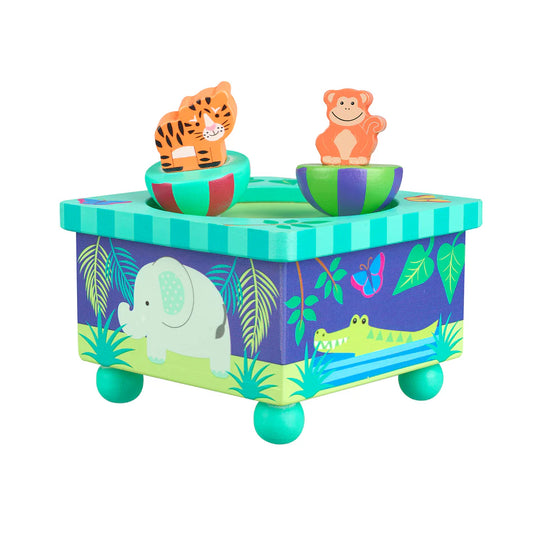 Jungle Animal Music Box