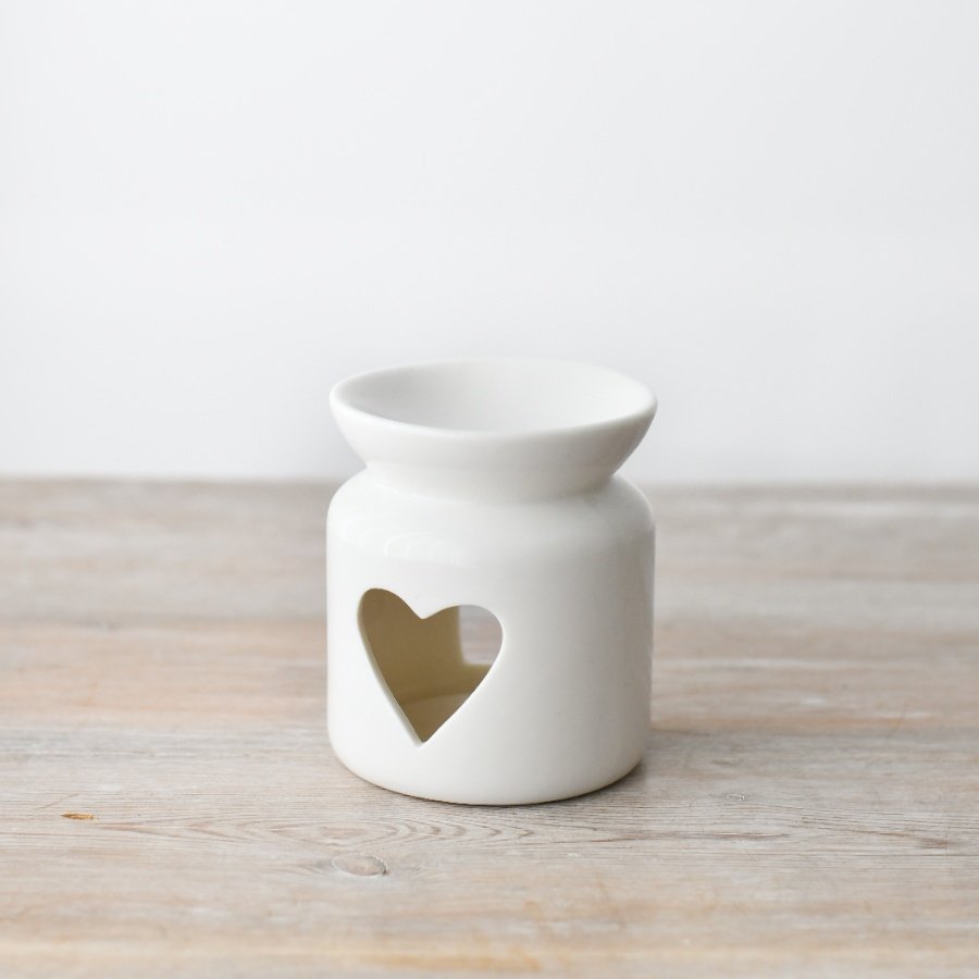 Heart Oil & Wax Melt Burner 10cm
