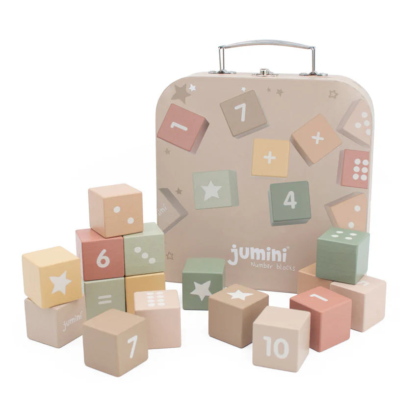 Wooden Number Block Set