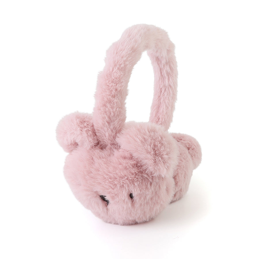 Barbara Bear Pink Earmuffs