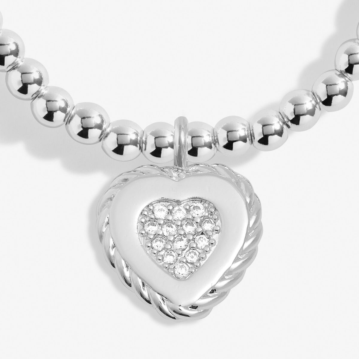 A Little Wonderful Nana Bracelet In Silver Plating