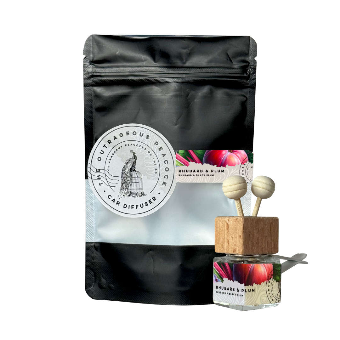 Car Air Diffuser Rhubarb & Plum