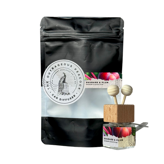 Car Air Diffuser Rhubarb & Plum