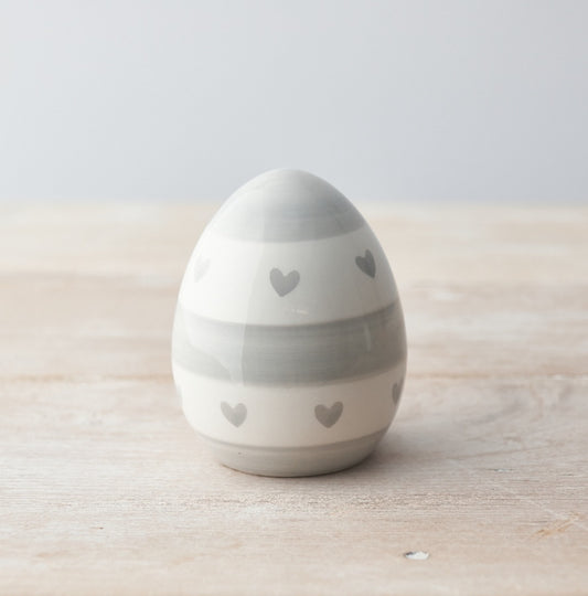 Medium Heart Egg Ornament