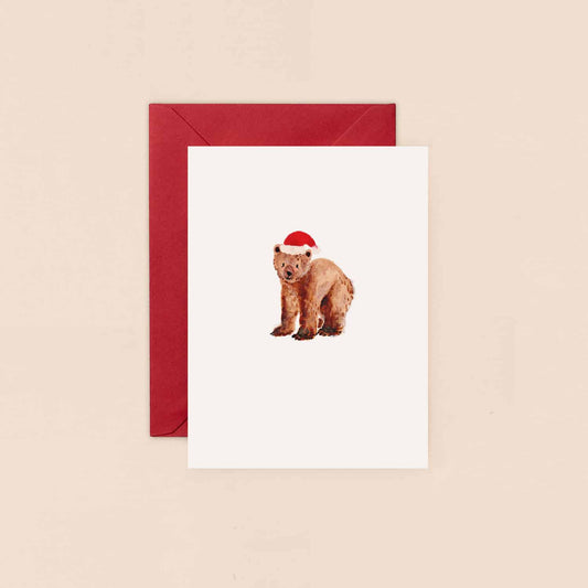 Christmas Bear Mini Christmas Card