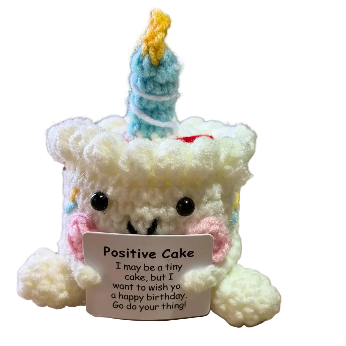 Knitted Positive Cake