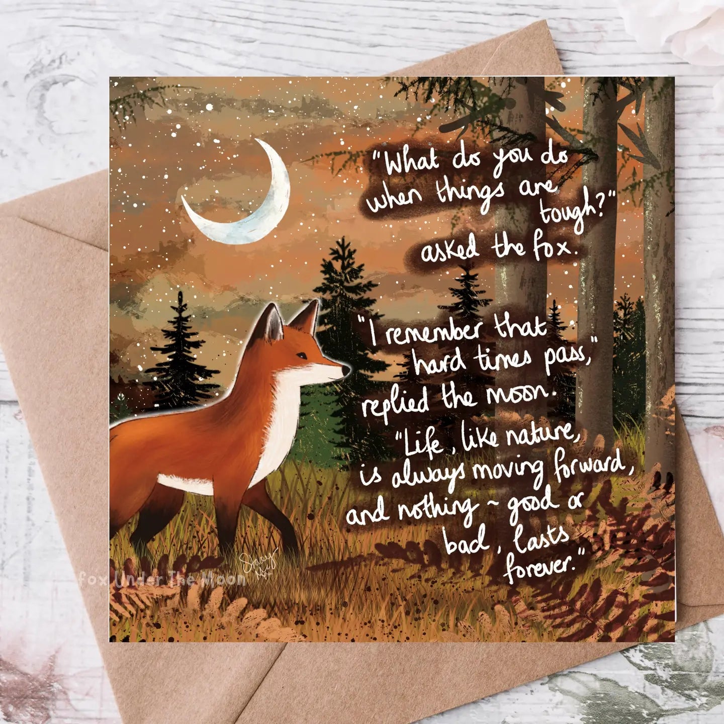 “Moving Forward” Greetings Card