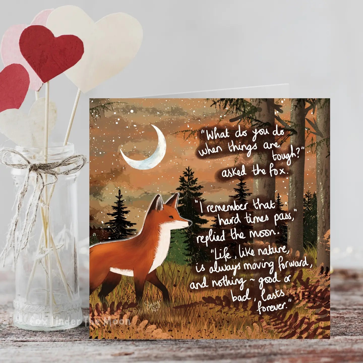 “Moving Forward” Greetings Card