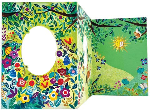 Alice’s Garden Sunny Glade Greetings Card