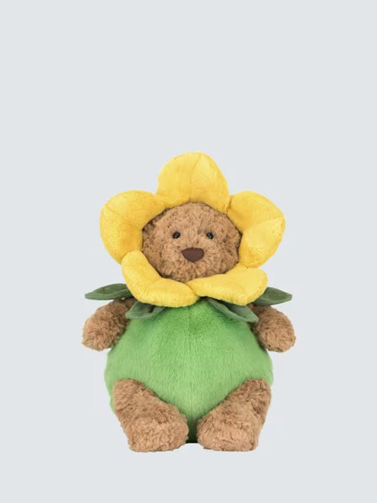 Bartholomew Bear In Daffodil Outfit
