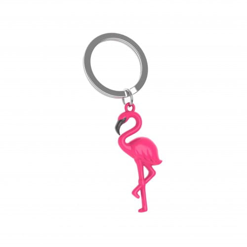 Metalmorphose Keyring Pink Flamingo
