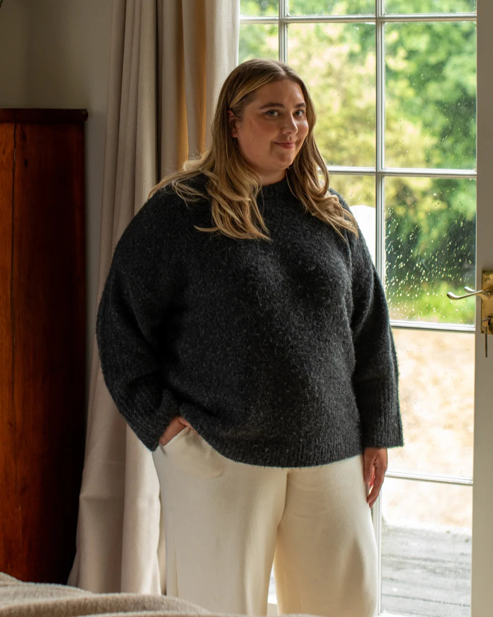 Martine Jumper Dark Charcoal