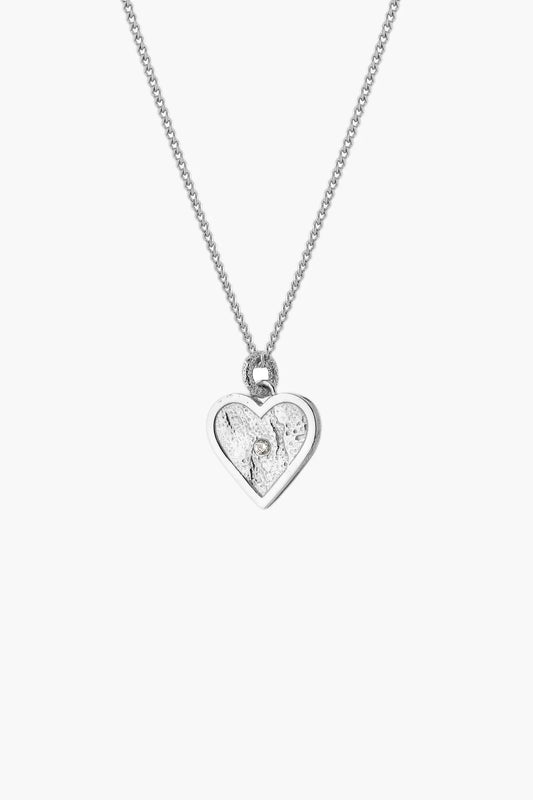 Loyalty Silver Heart Necklace