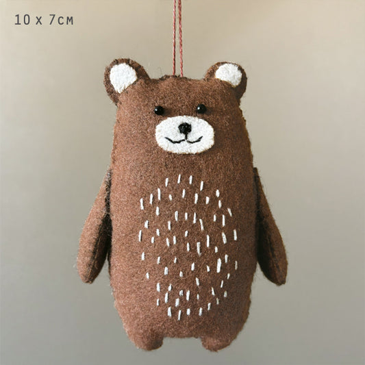 Hanging Woodland Animal Bear