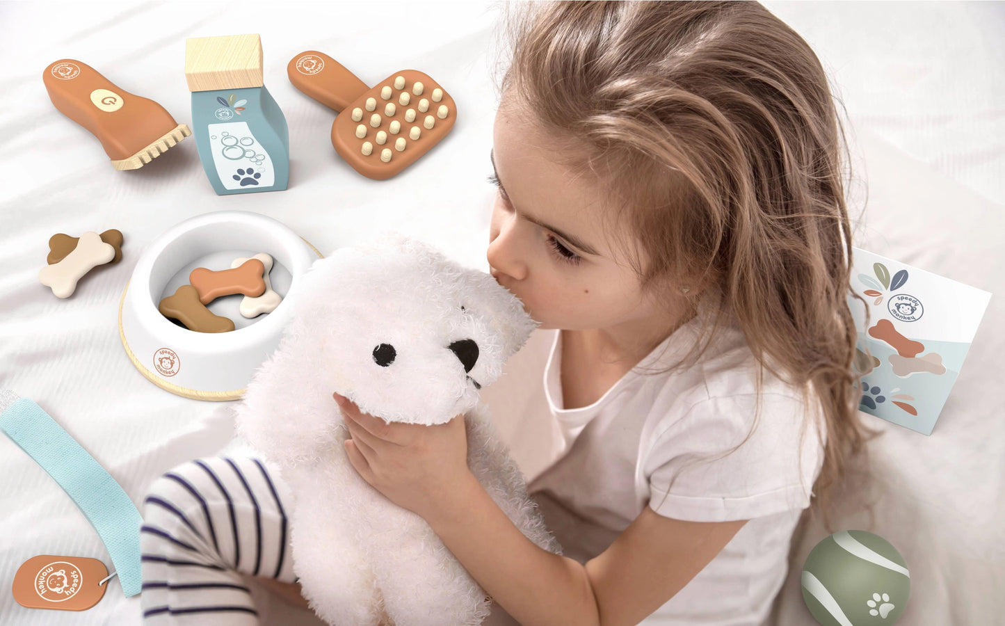 Speedy Monkey My Little Dog Playset