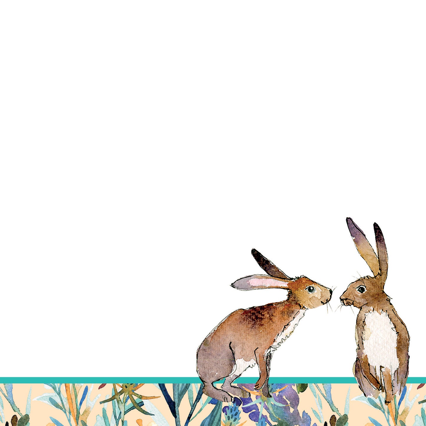 Kissing Hares Note Block
