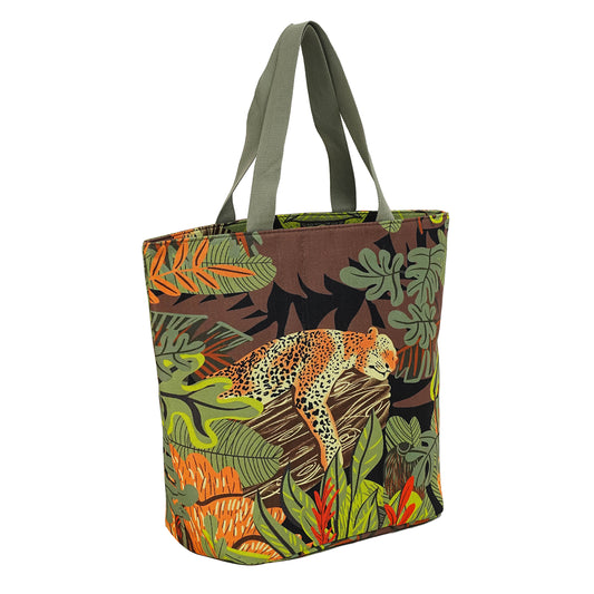 Leopard Beach Bag