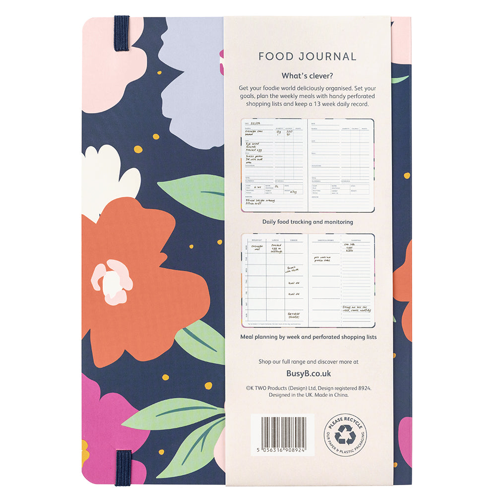 Food Journal Floral Mix