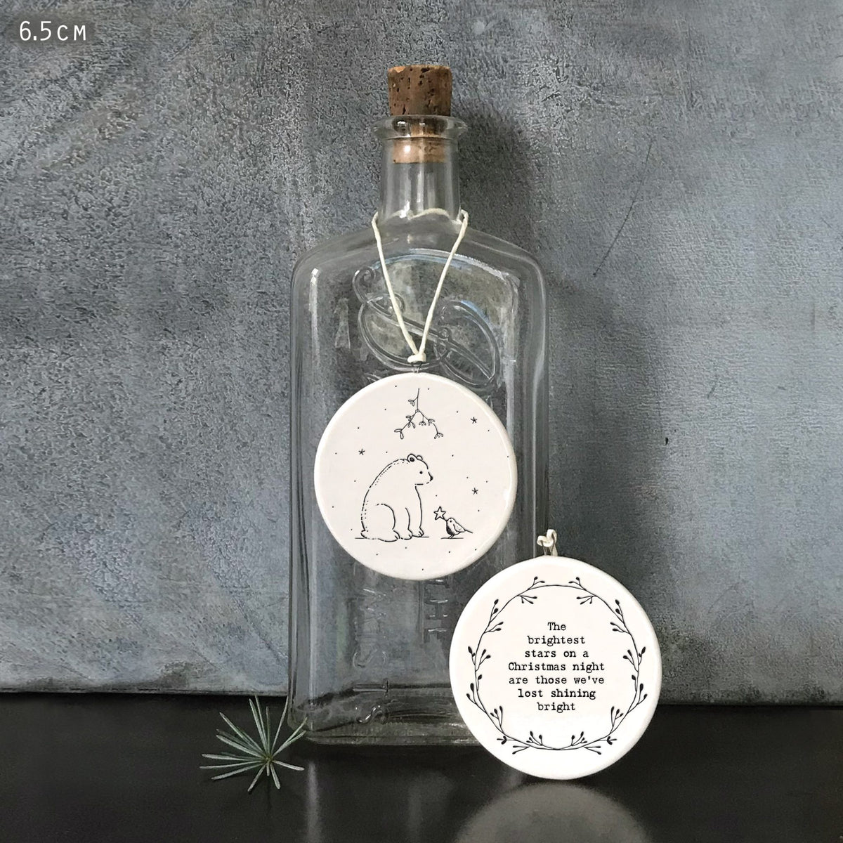Brightest Stars Christmas Porcelain Bauble