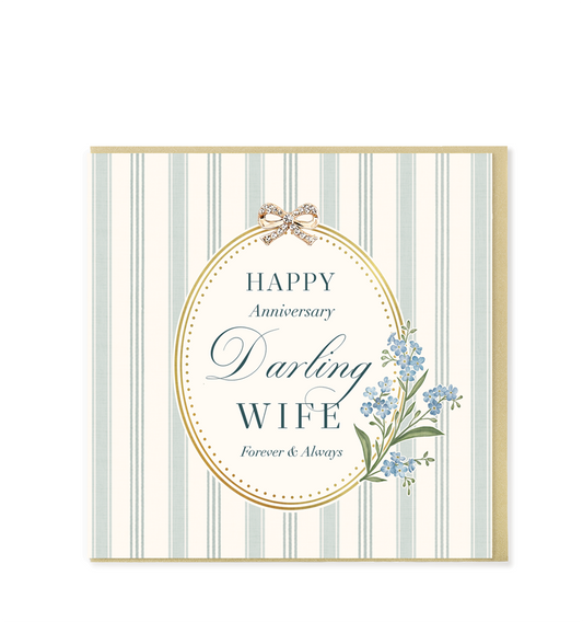 Wife Anniversary Greetings Card