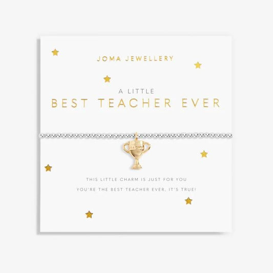 A Little 'Best Teacher Ever’ Bracelet