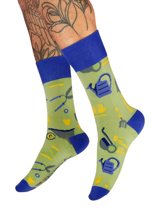 Men’s Greenfinger’s -Fingers Socks- Sage