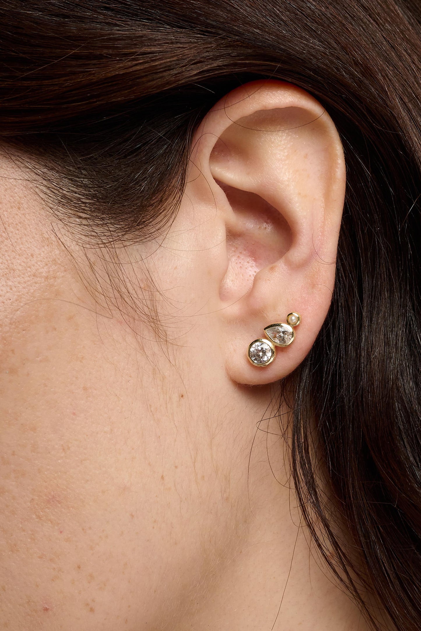 Tutti Pure Earrings Gold