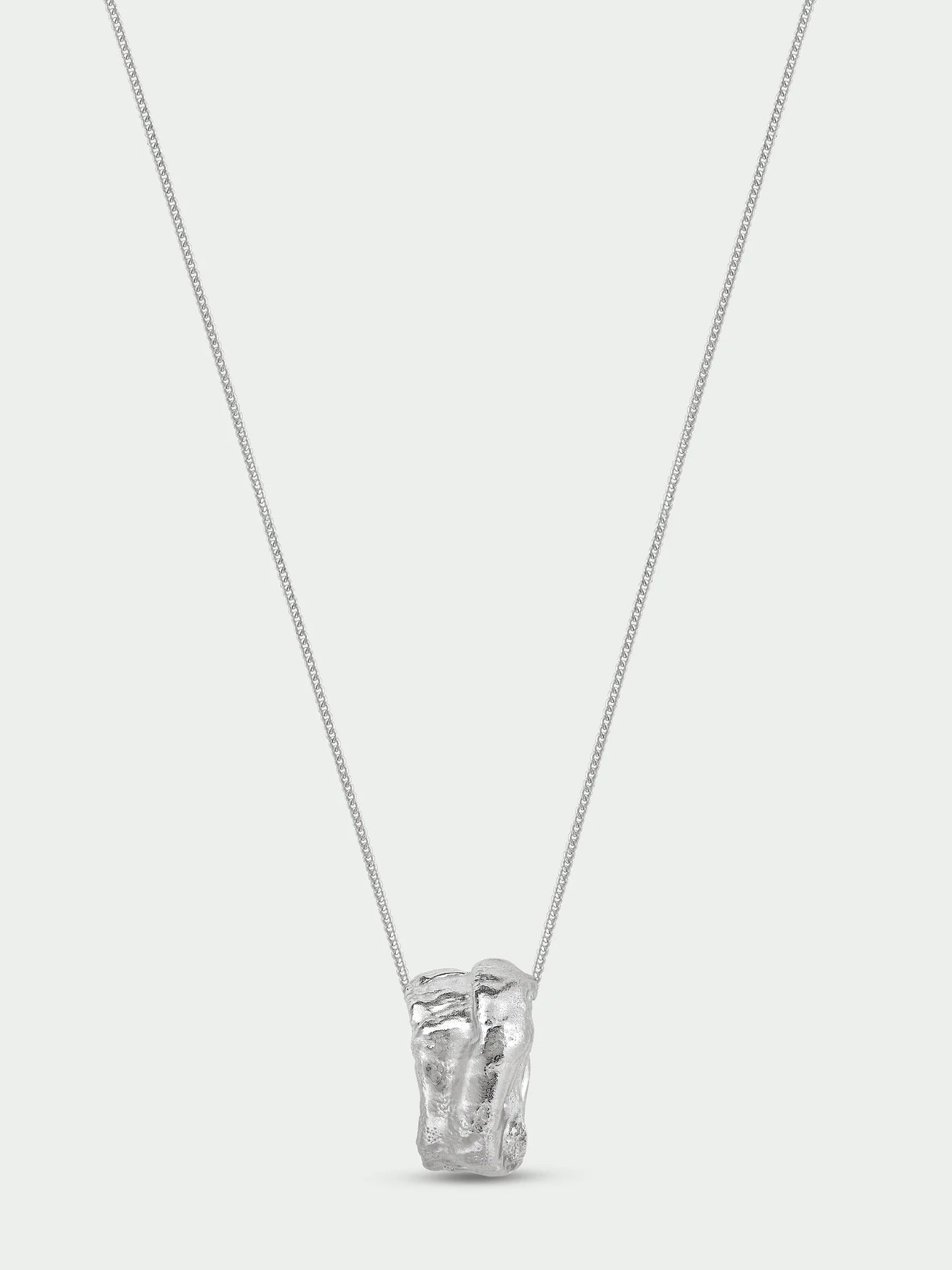 Tutti Wax Necklace Silver