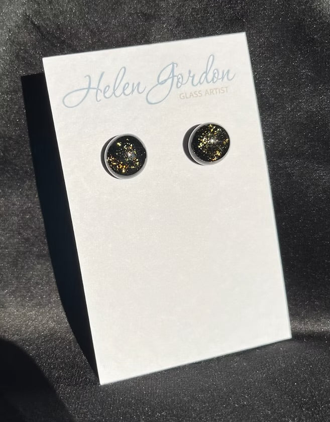 Bronze Sparkly Earrings