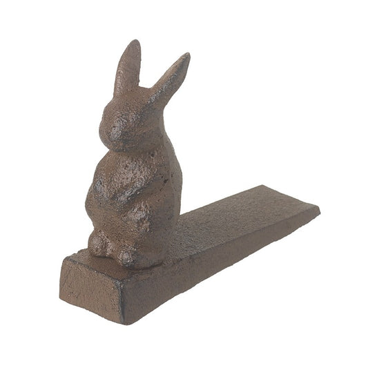 Iron Rabbit Door Stop