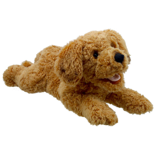 Brown Cockapoo Soft Toy Puppet