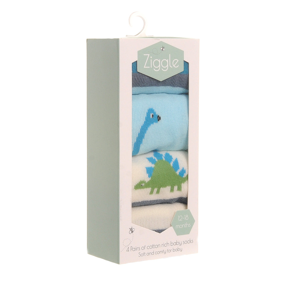 Dinosaur Boxed Sock Set