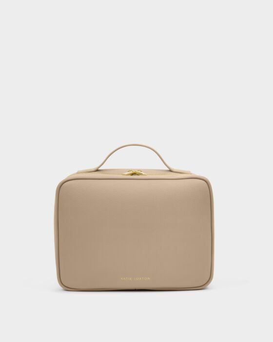 Katie Loxton Hanging Makeup & Washbag Taupe