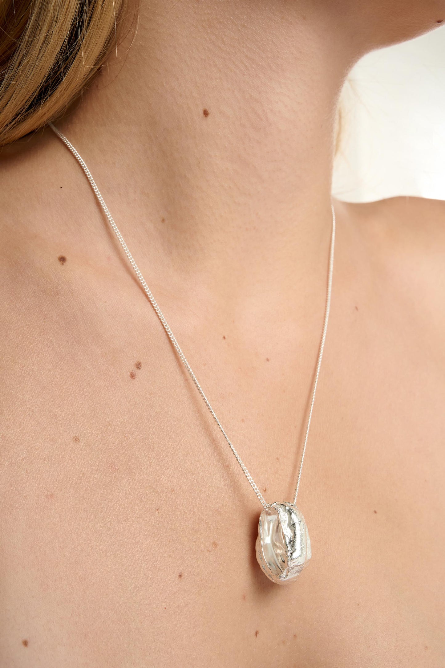 Tutti Wax Necklace Silver