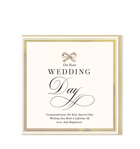 On Your Wedding Day Greetings Card