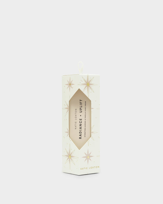 Katie Loxton Radiance Hand Cream in Almond & Vanilla in White Star Boxed