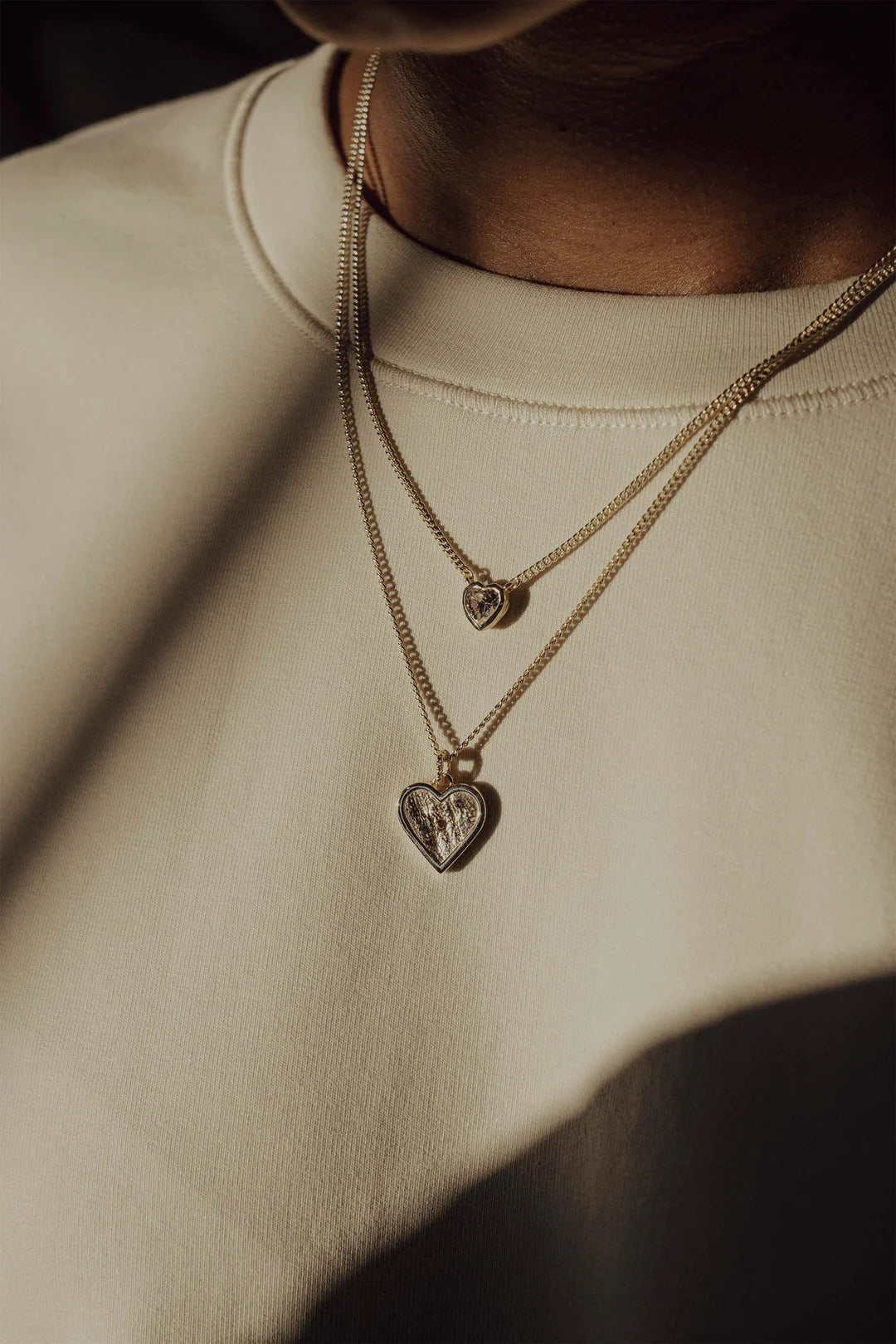 Loyalty Gold Heart Necklace