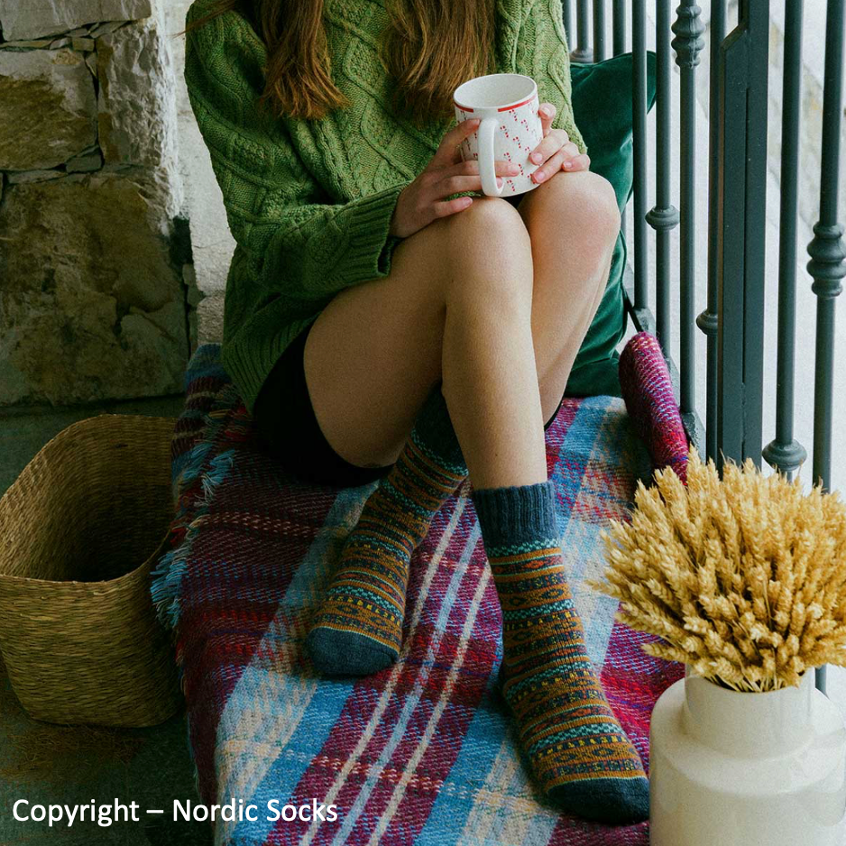 Arvid Wool Unisex Nordic Socks