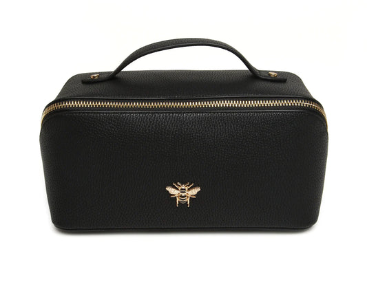 Luxury Beauty Train Case Black